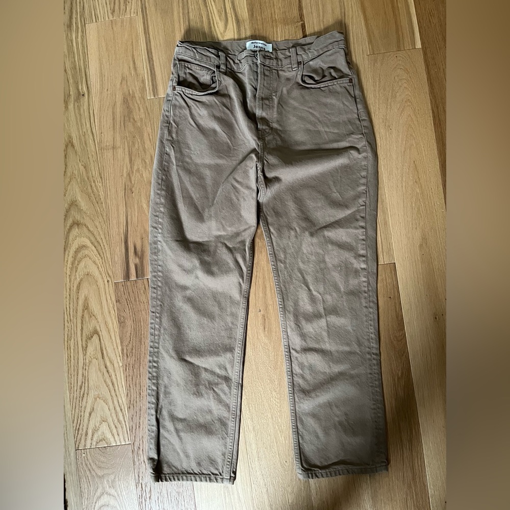 Light brown Reformation Jeans